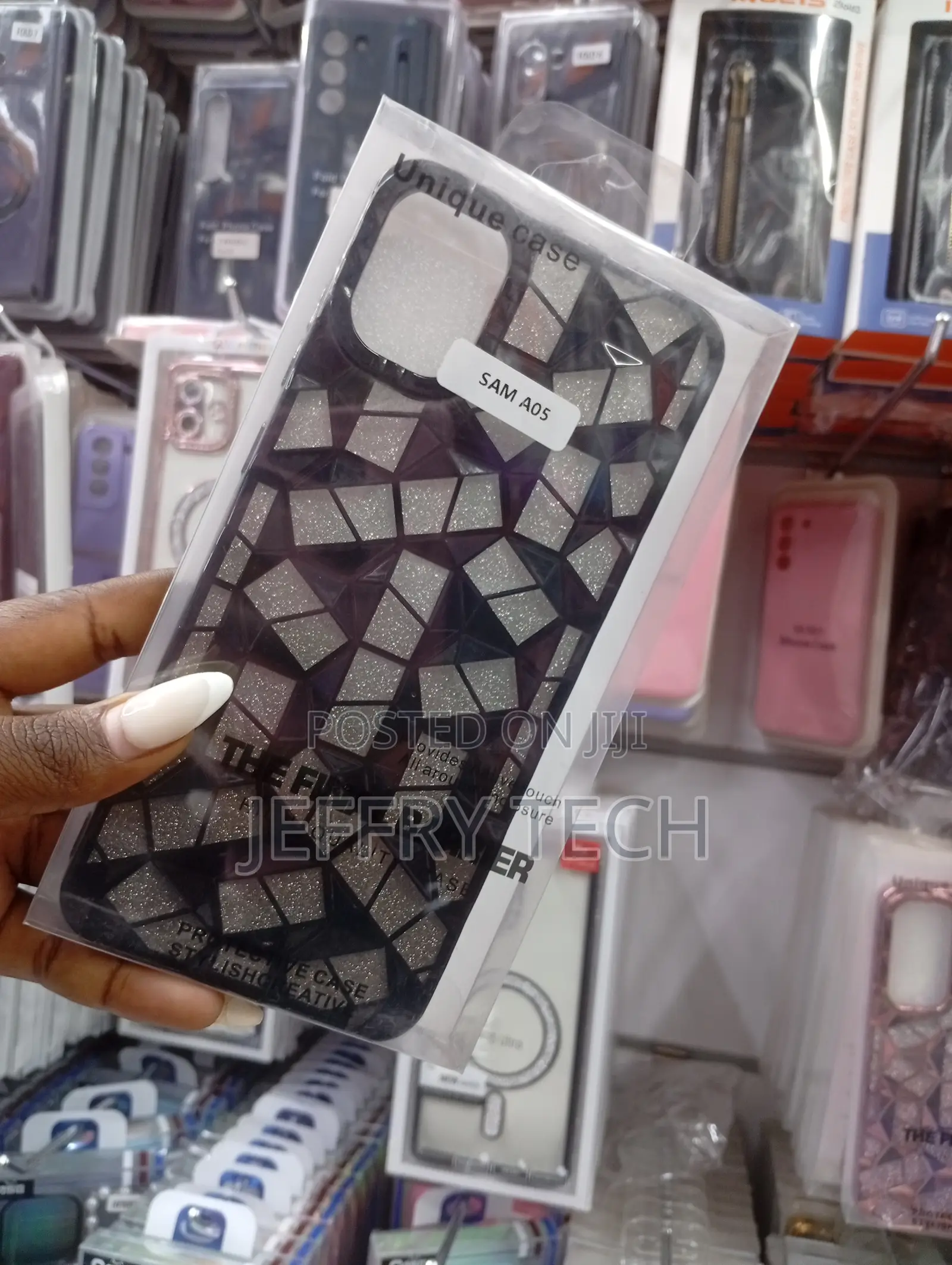 Samsung Galaxy A05 Luxury Diamond Cut Geometric Case