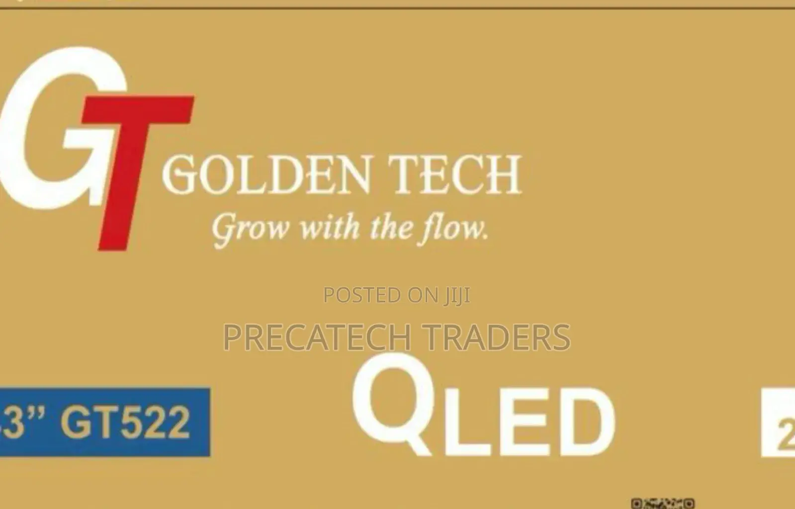 Goldentech 43 Inches Qled Smart Android Digital Tv