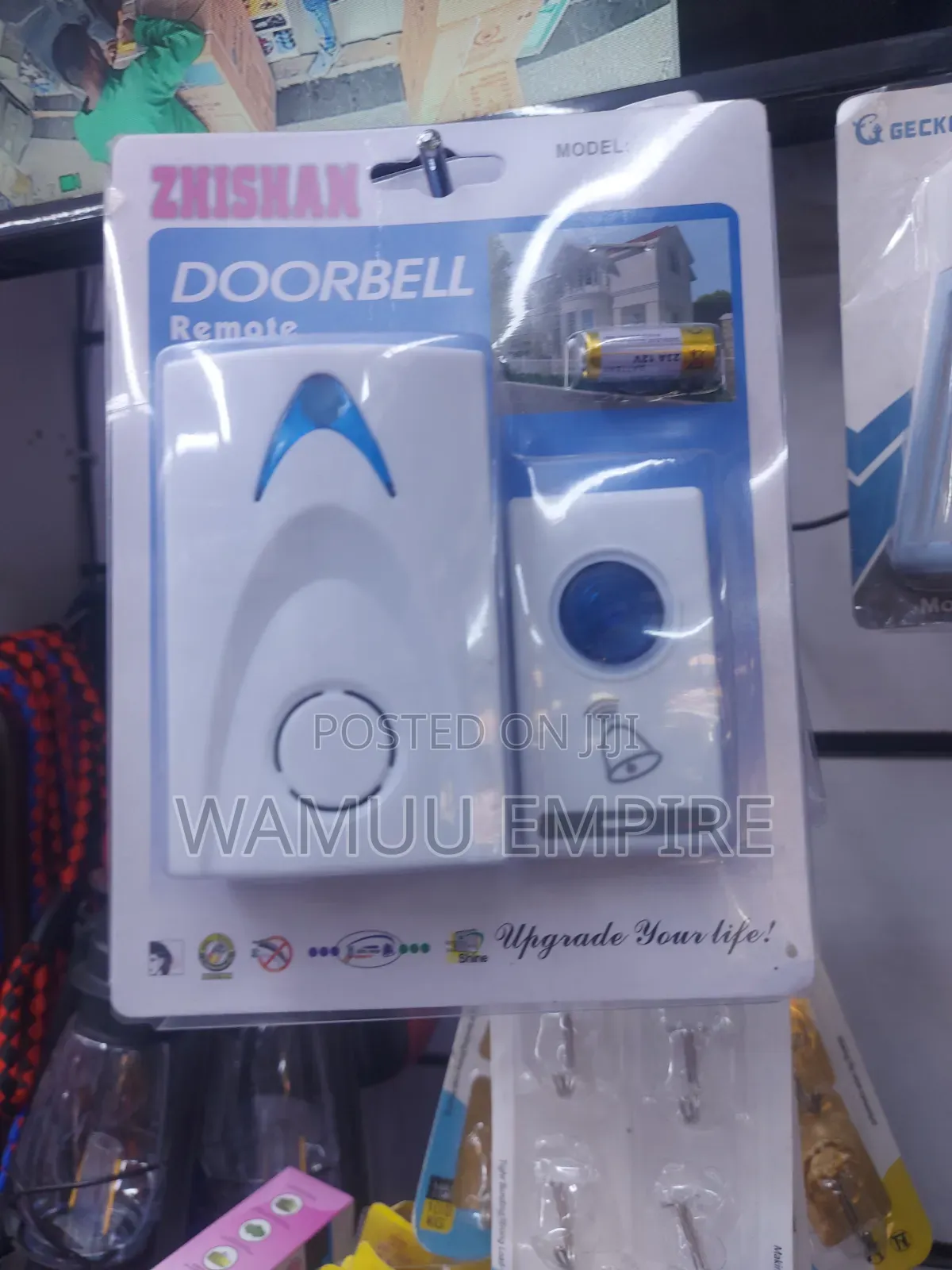 Wireless Remote Control Doorbell Kit.