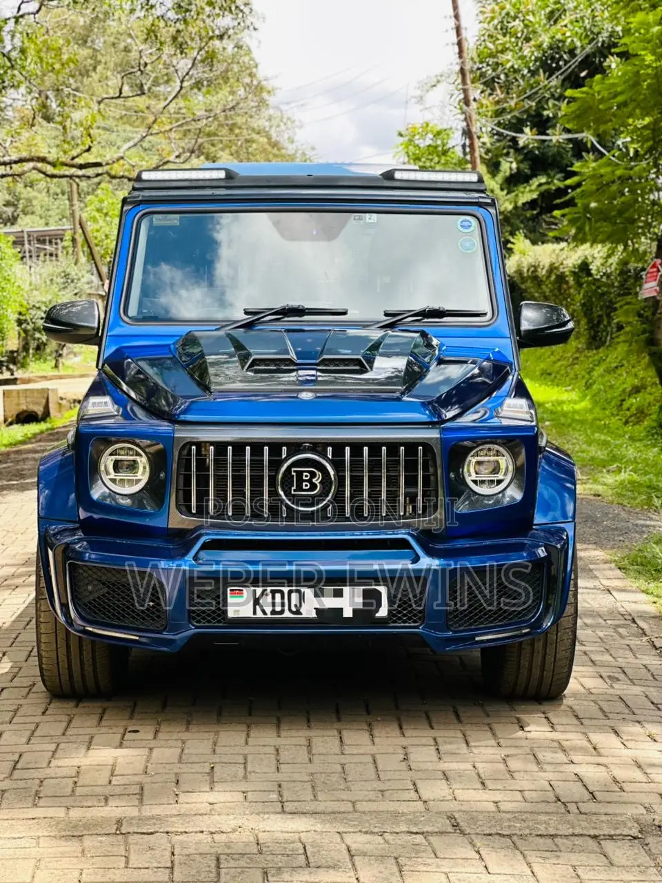 Mercedes-Benz G-Class G 350 d 2016 Blue