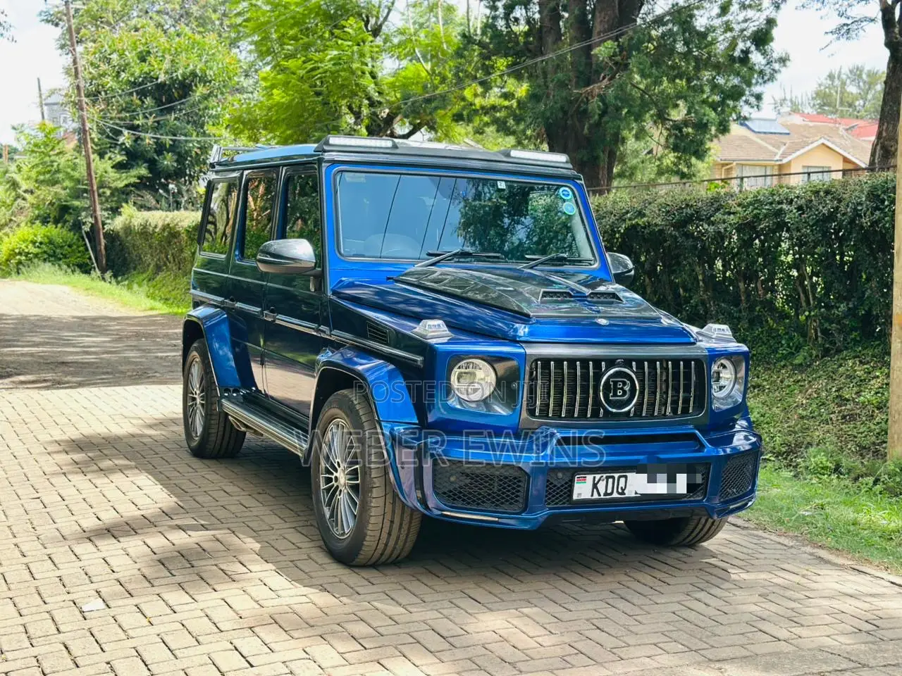 Mercedes-Benz G-Class G 350 d 2016 Blue