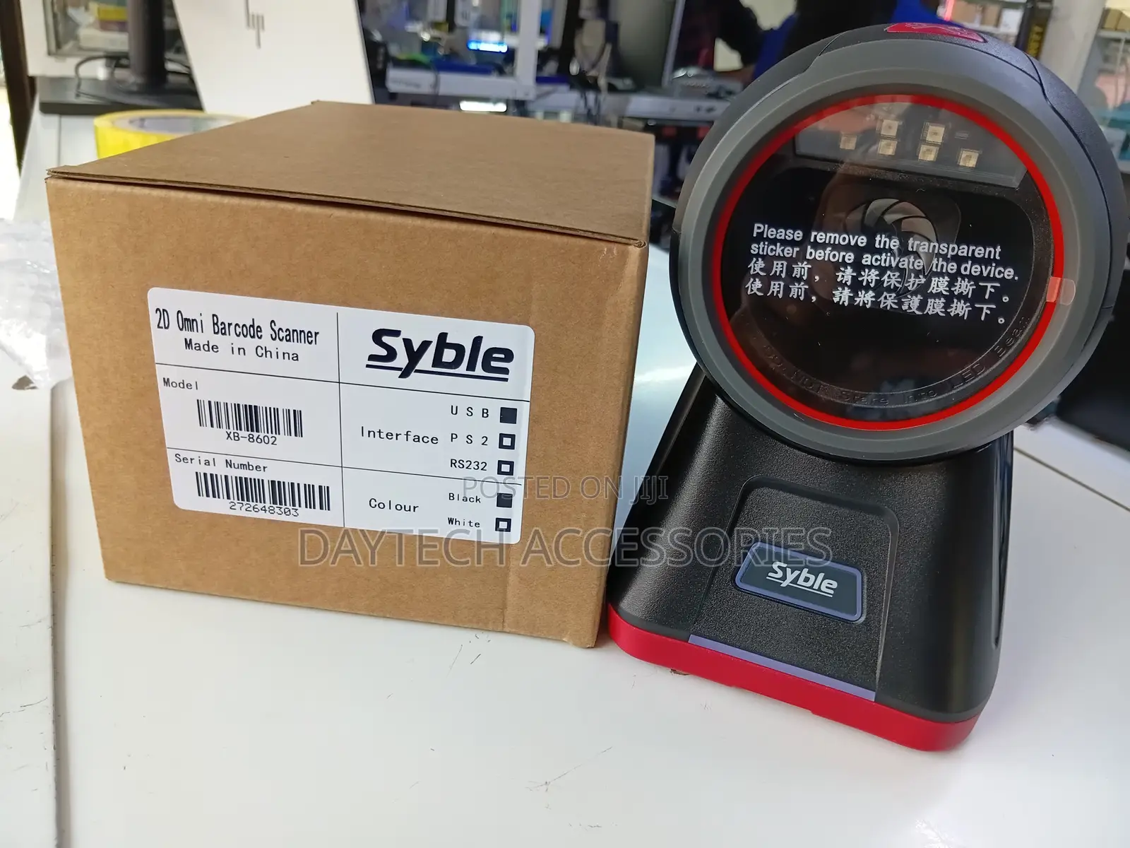 Syble Xb-8602 2d Omni Barcode Scanner.