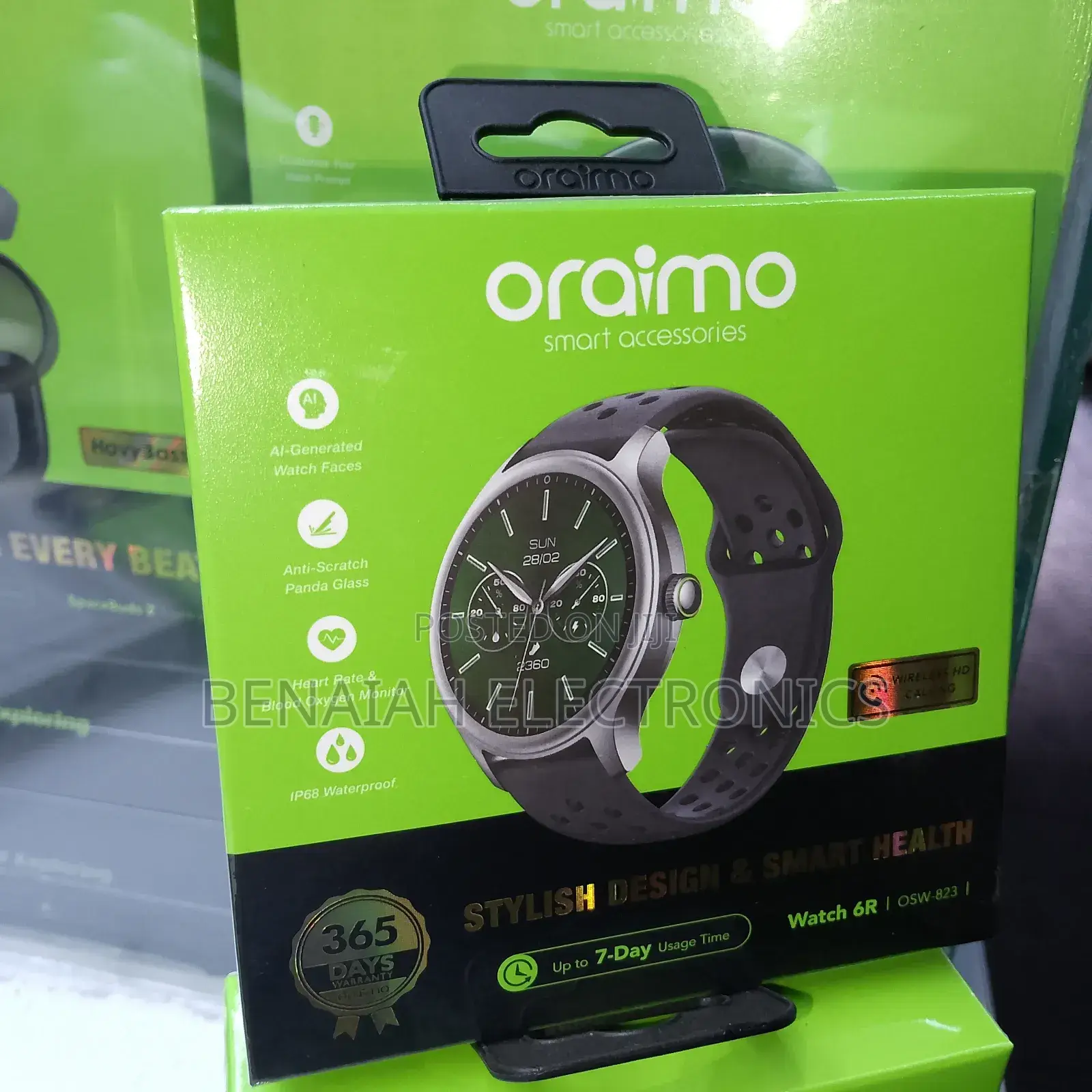 Smart Watch 6r Full Touch Screen,300mah Battery 3 Hours Charging Time