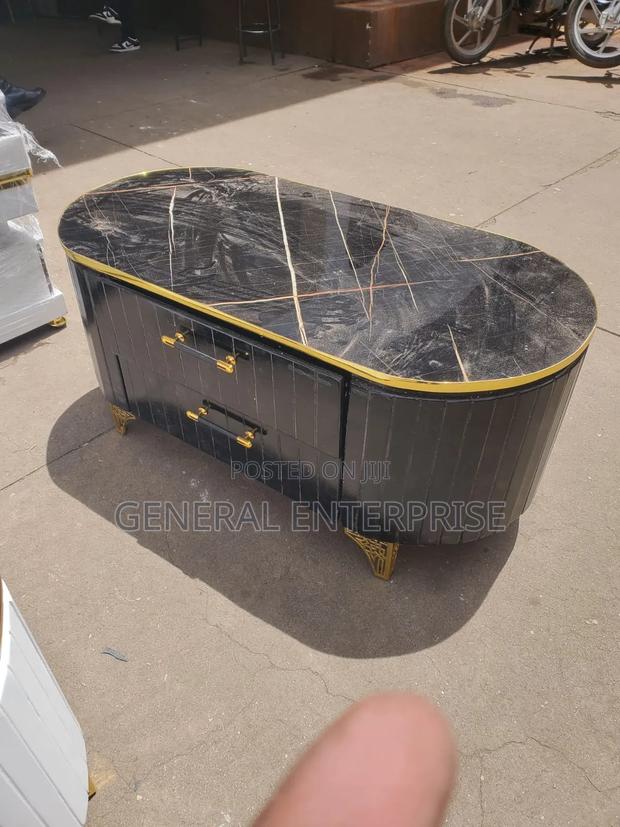 Executive Round Marble Table - main view