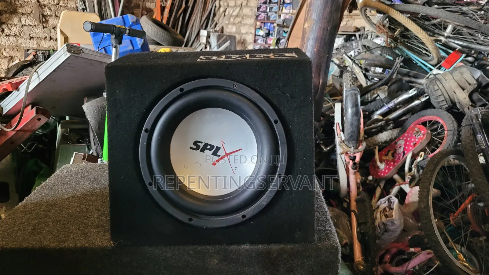 Double Speaker With Built-in Amplifier