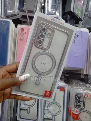 Samsung Galaxy A17 Glitter-Plated Magnetic Phone Case