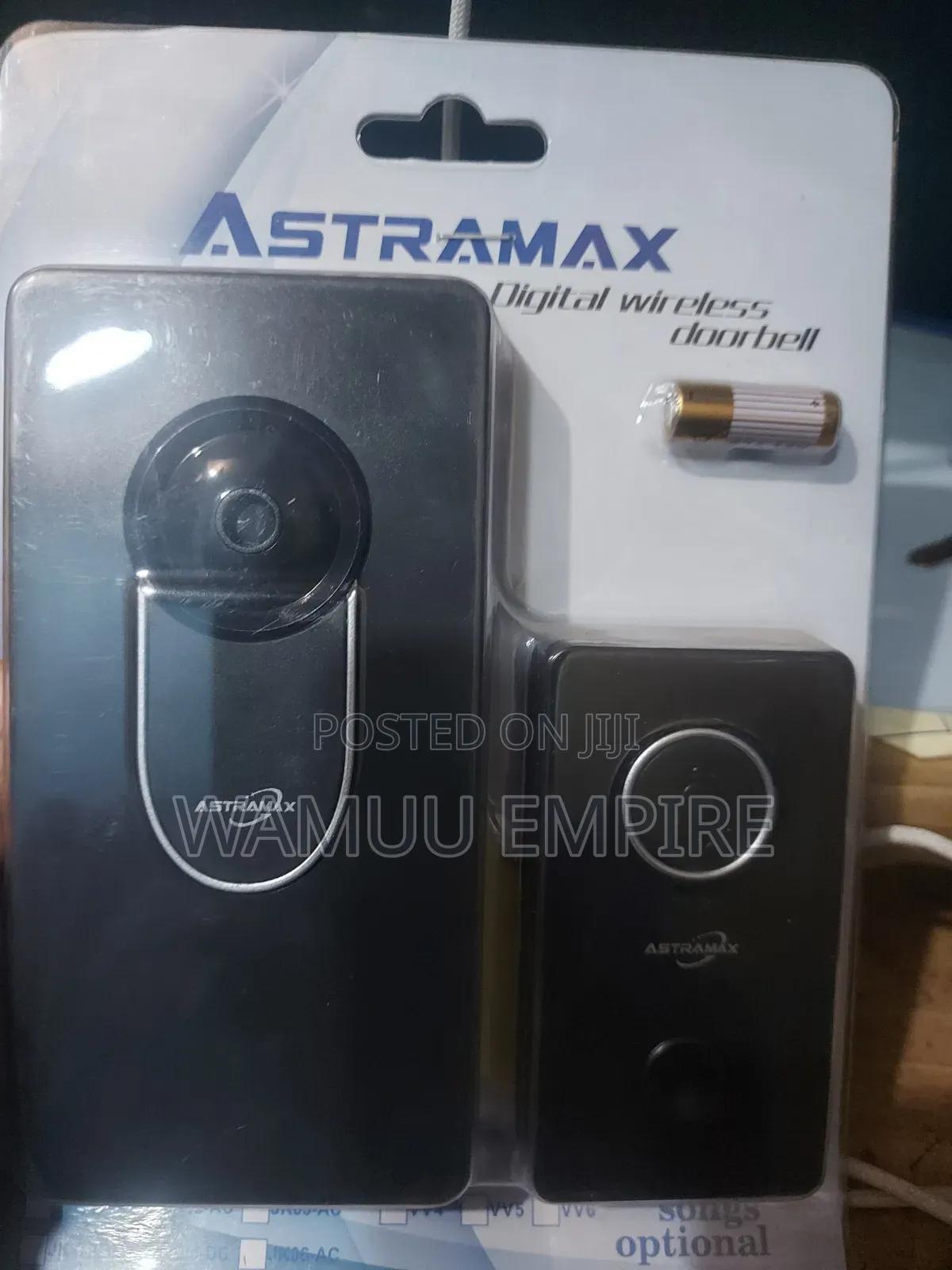 Astramax Digital Wireless Doorbell Kit.