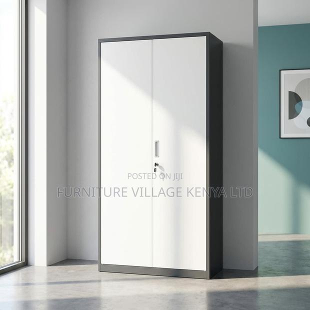 2-Door Executive Modern Storage Cabinet