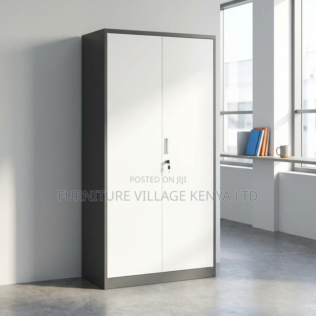 2-Door Executive Modern Storage Cabinet - thumbnail 2