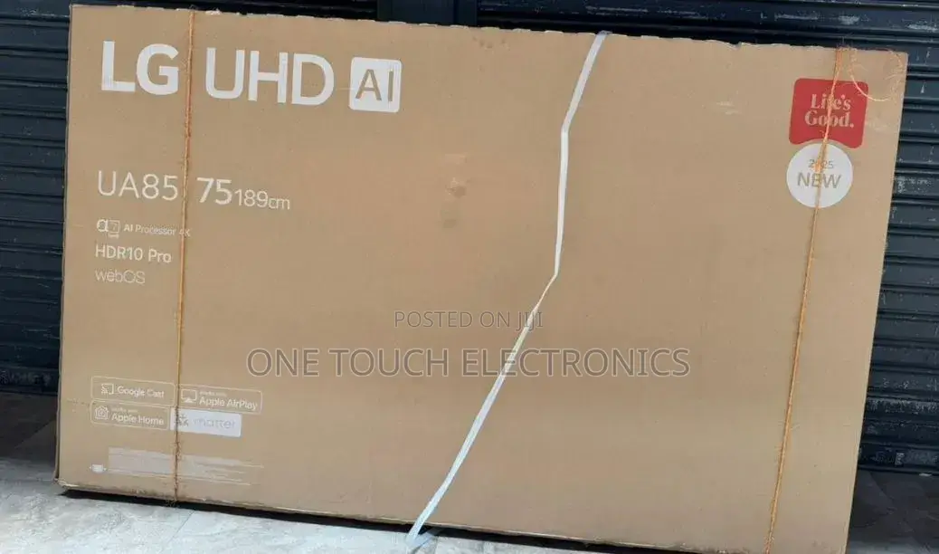 Lg 75′′ Ua85 Ai Smart Webos Tv