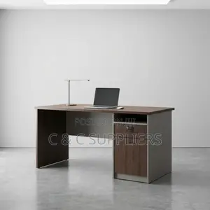 Office Desks; 120cm Executive Office Table With Drawers