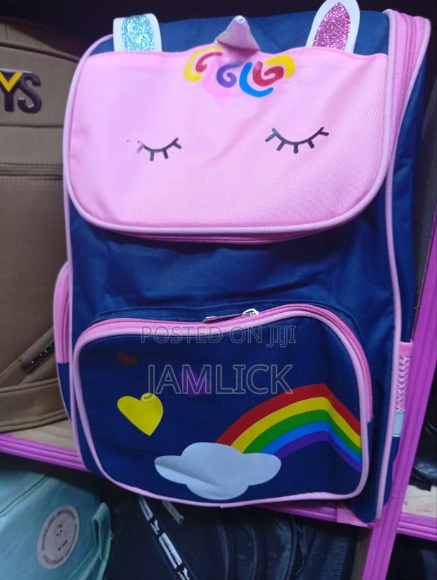 Multicoloured Large Unicorn School Bag
