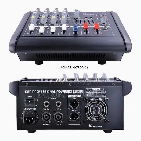 Brand New 4 Channel Powered Audio Mixer