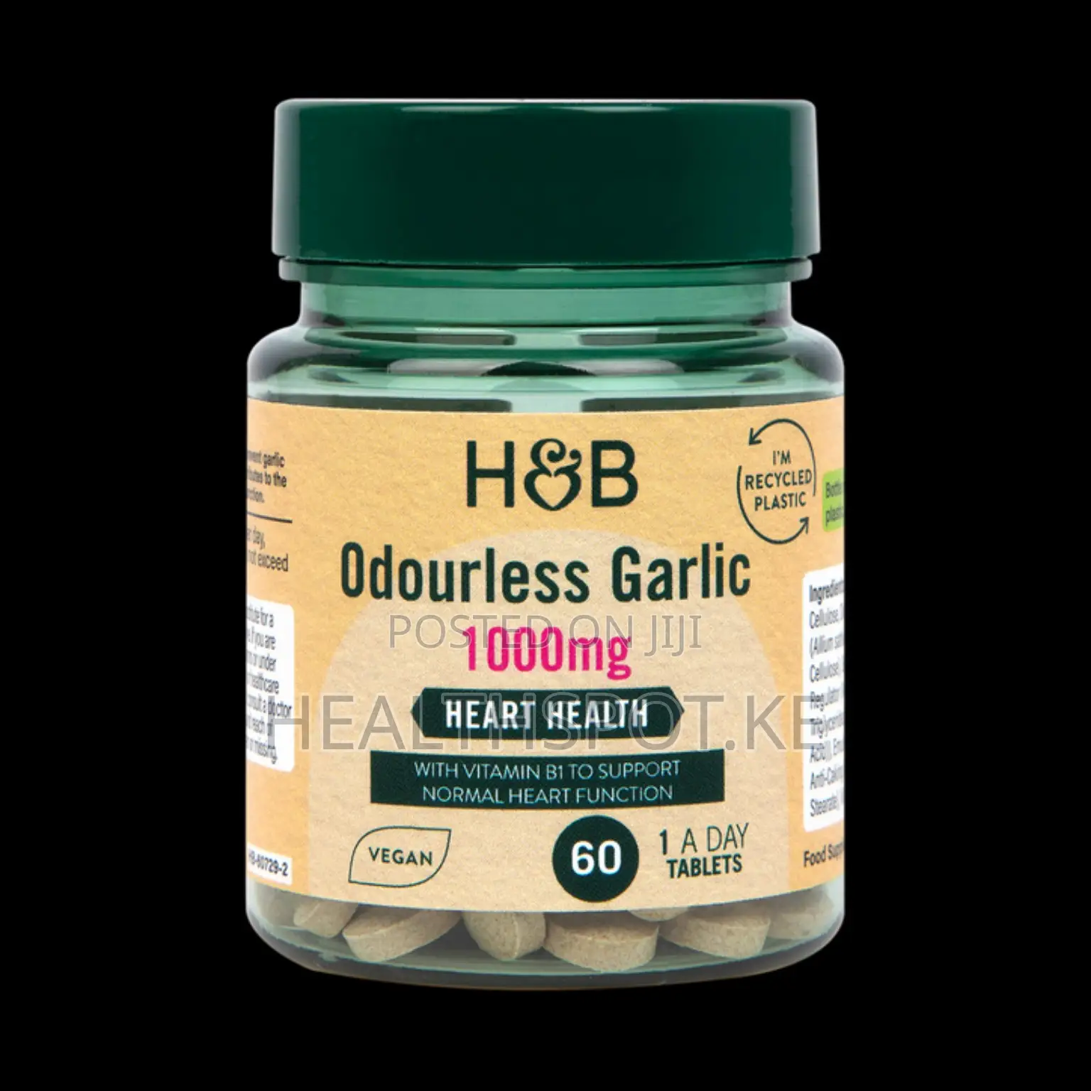 Enteric Coated Odourless Garlic 1000mg