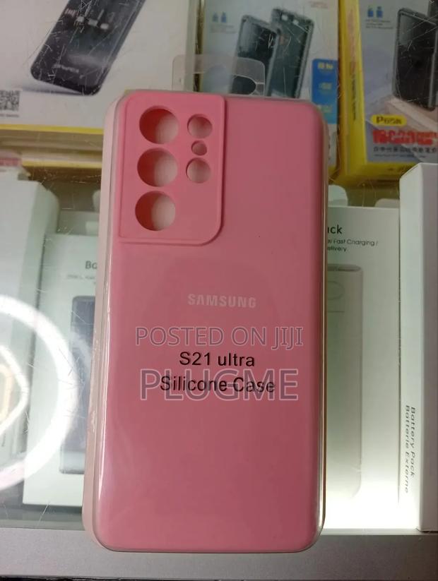 Samsung Galaxy S21 Ultra Silicone Phone Case Cover