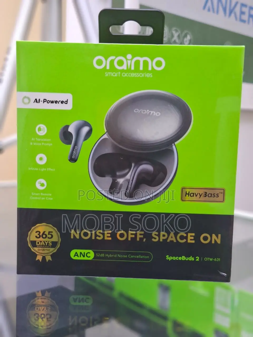 Oraimo Spacebuds 2 Ai Smart 45hrs Playtime True Wireless Earbuds