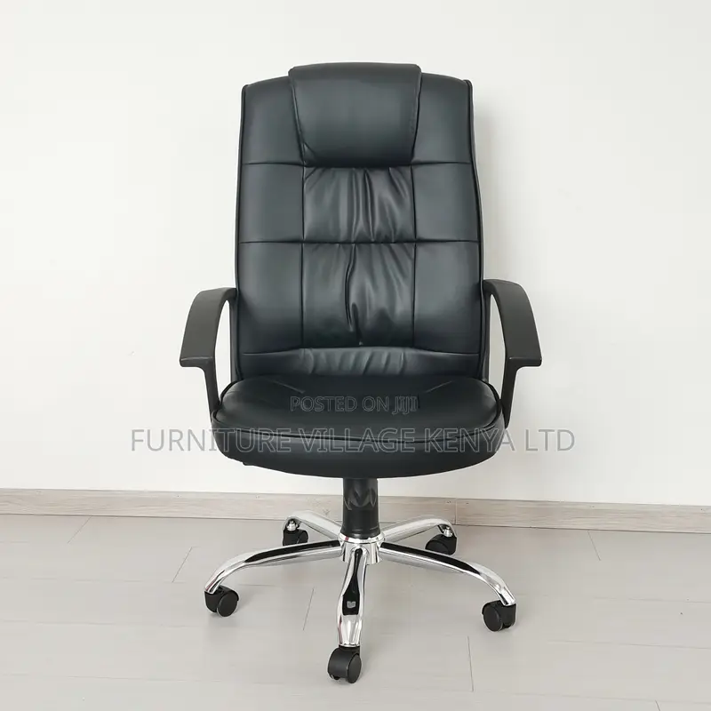 Swivel Leather Home Office Study Desk Chair