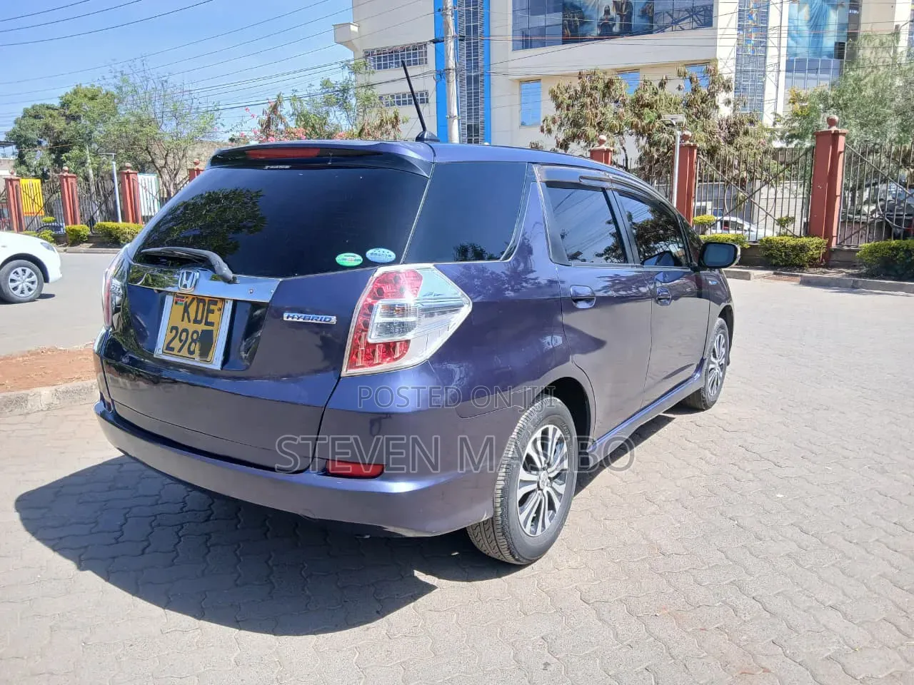 Honda Fit Shuttle 1.3 Hybrid 2WD 2014 Blue