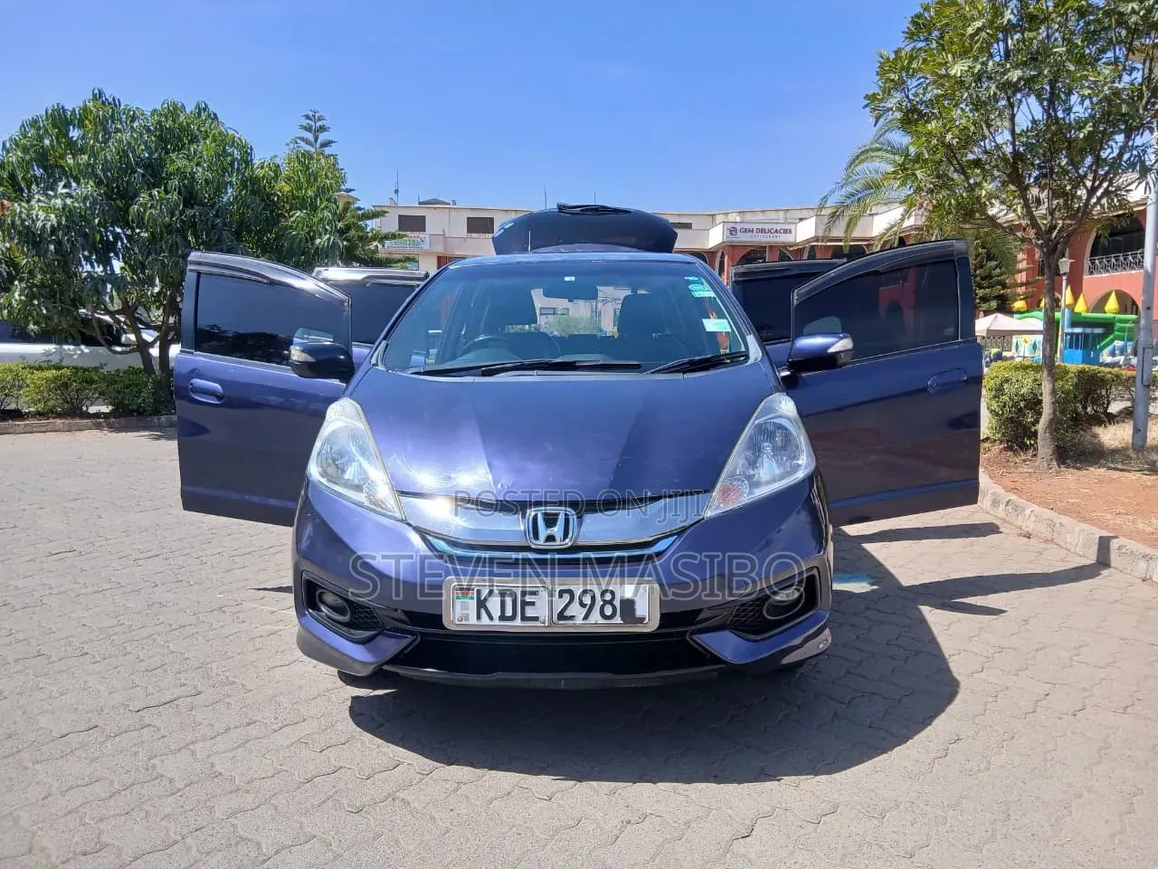 Honda Fit Shuttle 1.3 Hybrid 2WD 2014 Blue