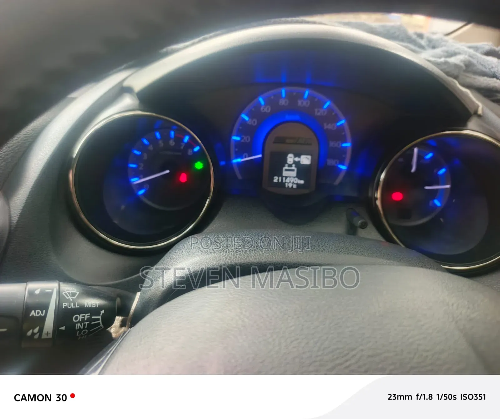 Honda Fit Shuttle 1.3 Hybrid 2WD 2014 Blue
