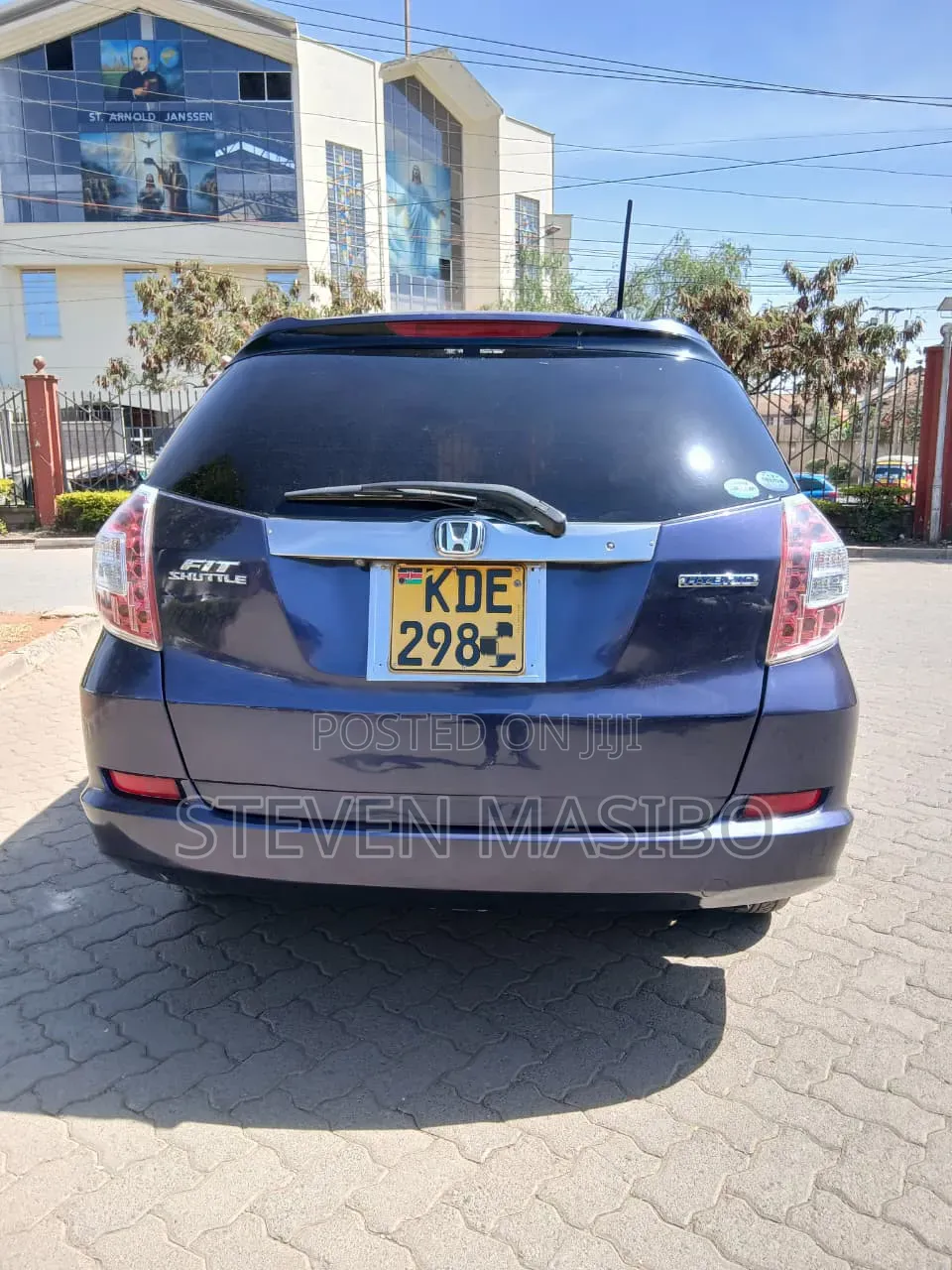 Honda Fit Shuttle 1.3 Hybrid 2WD 2014 Blue