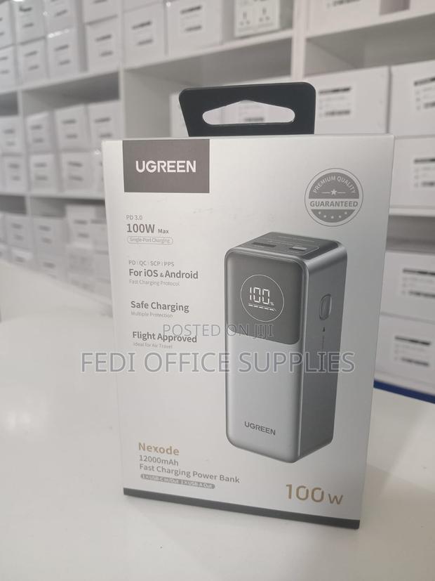 Ugreen 12000mah 100w Fast Charging Power Bank Pb724 (Ug-35526b)
