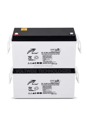 Ritar Dc 12-200 (12v 200ah) Deep Cycle Sealed Gel Battery