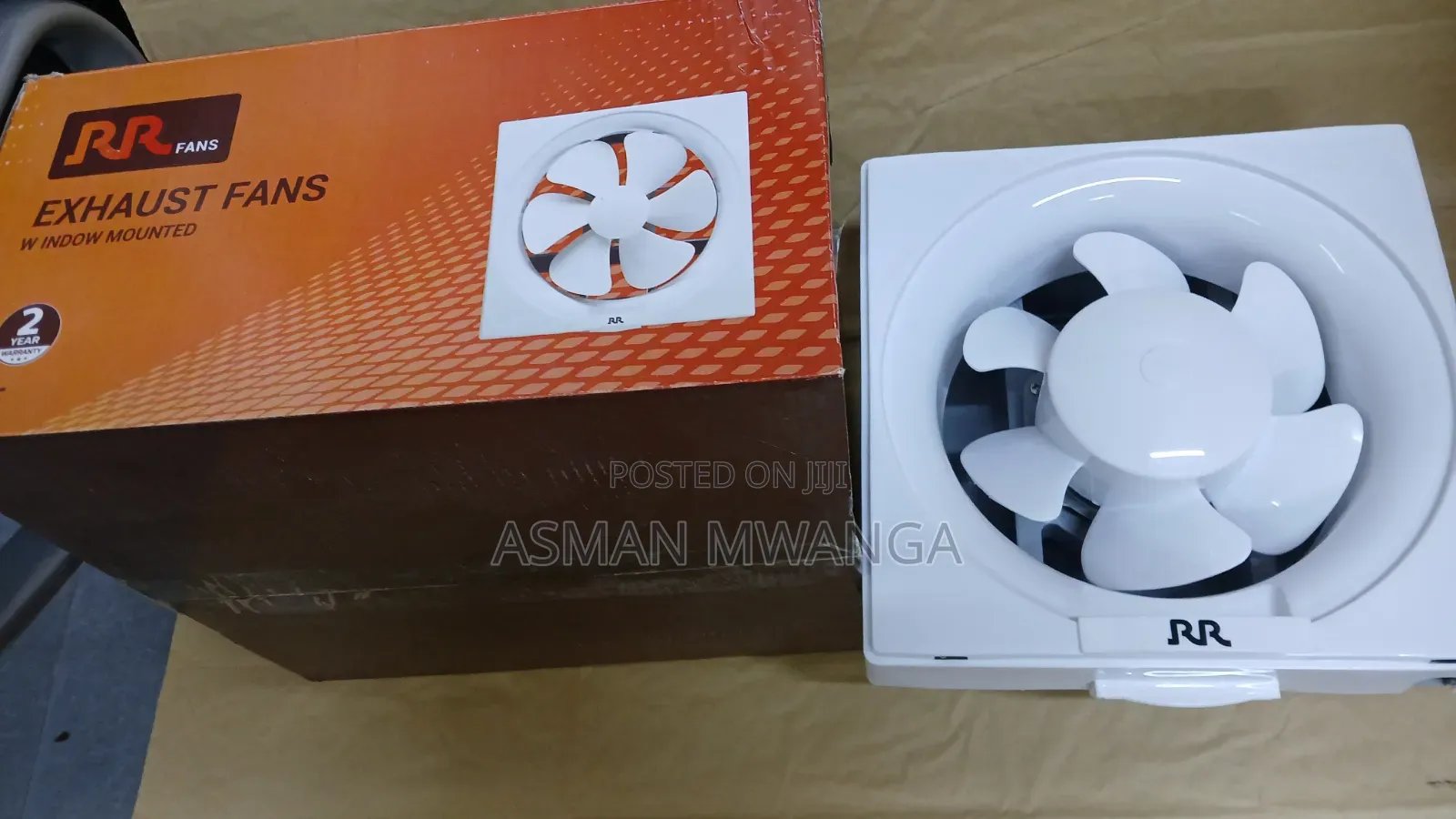 Window Mounted Exhaust Fan