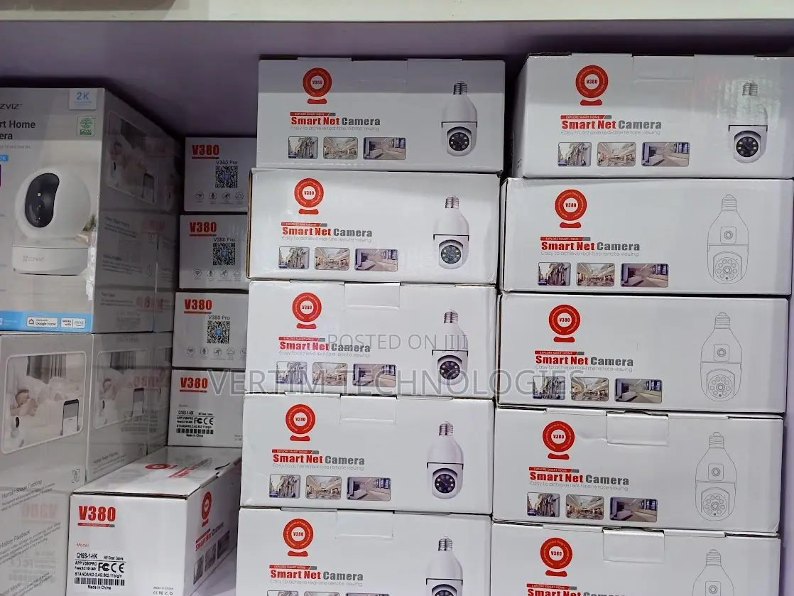 V380 Wi-Fi Smart Net Bulb CCTV Camera