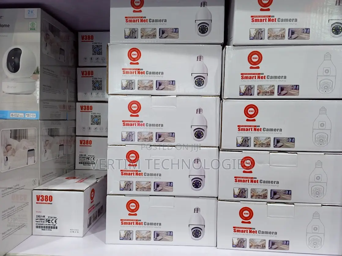 V380 Wifi Smart Net Bulb PTZ Camera CCTV Indoor Camera