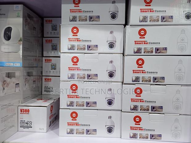 V380 Wifi Smart Net Bulb PTZ Camera CCTV Indoor Camera