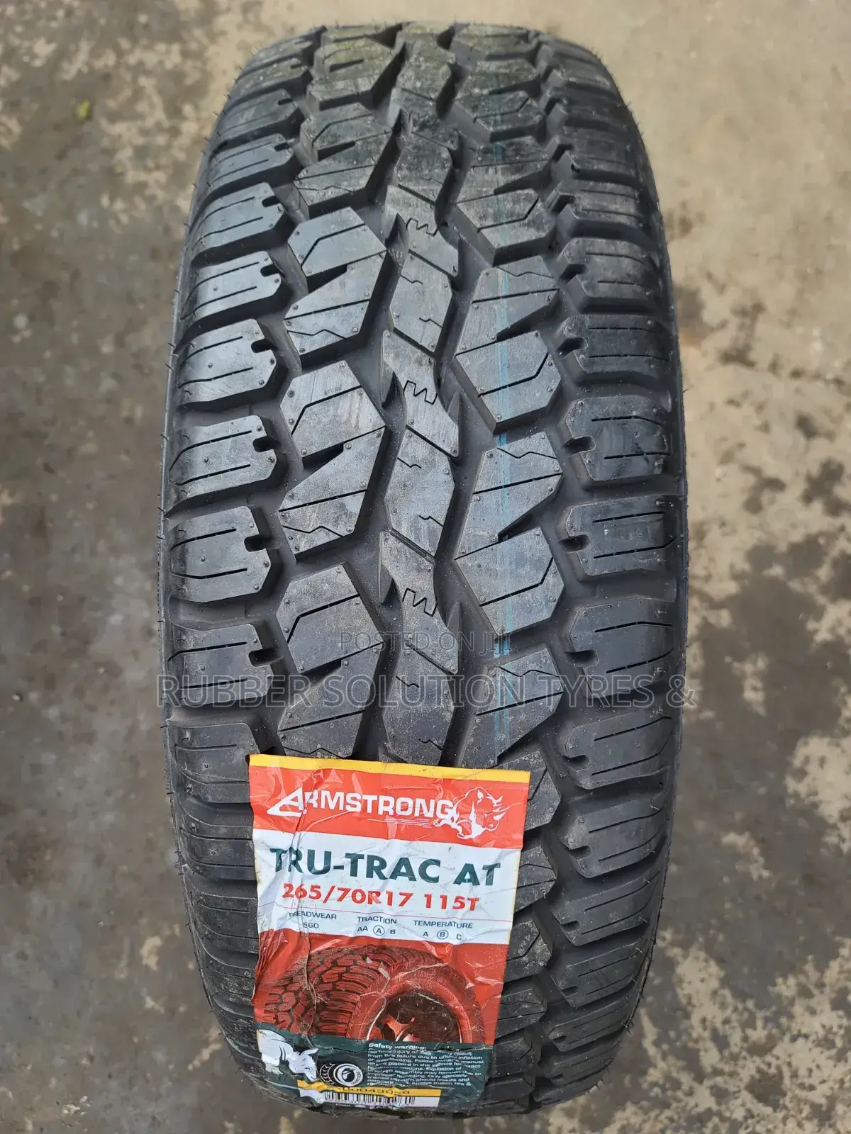 265 /70 R17 Armstrong Tyres 115t Tru-Trac a/T