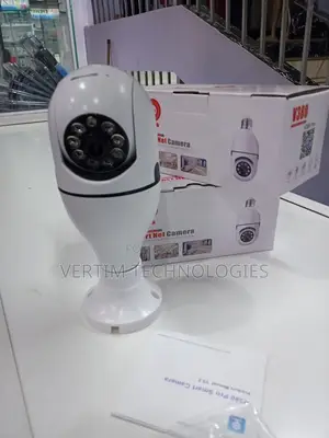 V380 Pro Wireless E27 Bulb Camera – 360° Ptz, Smart Night Vision