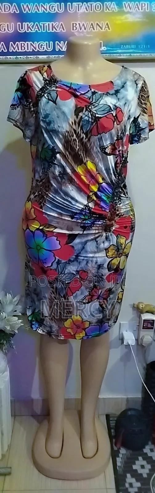 Floral Free Size Dress - thumbnail 2