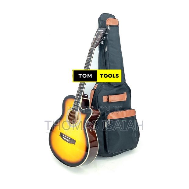 Generic 40 Inch Ibanez Acoustic Guitar With Padded Gig Bag