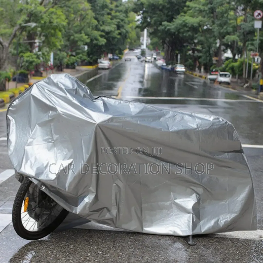 Motorcycle Cover With Elasticated Hem for Snug Fit +Security Hole Lock
