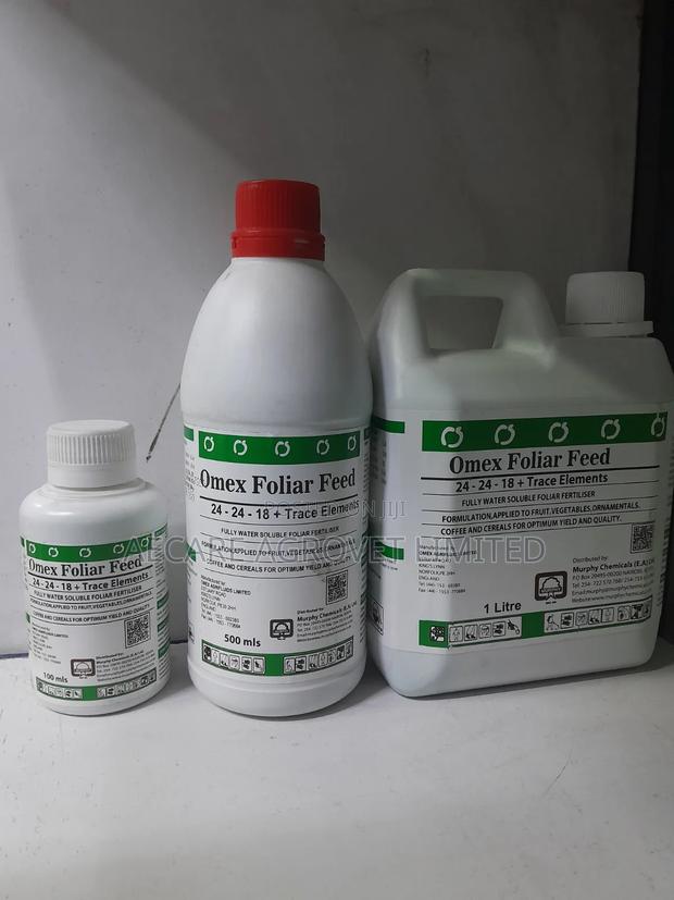 Omex Foliar Feed Fertilizer 100ml, 500ml , 1litre