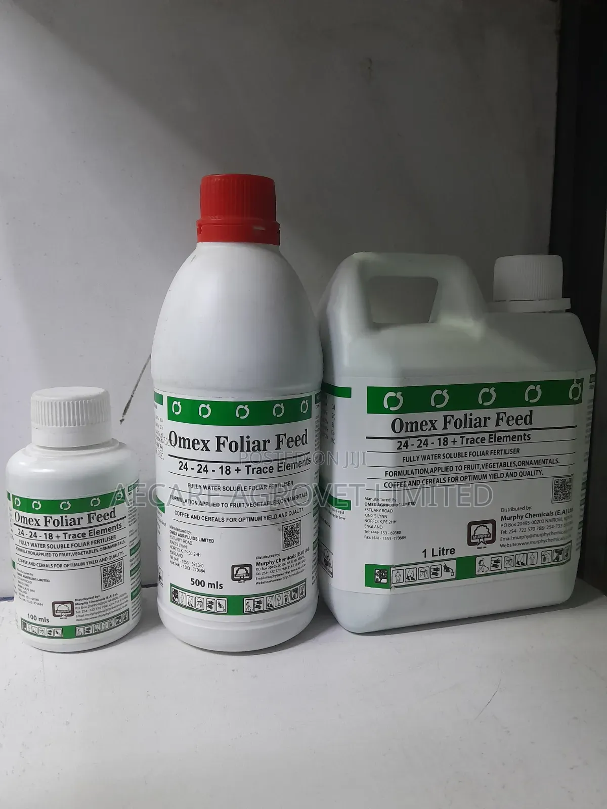 Omex Foliar Feed Fertilizer 100ml, 500ml , 1litre