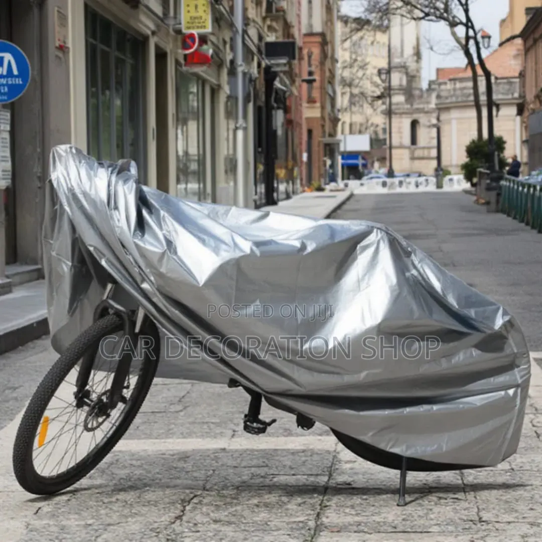 Heavy Duty Nylon Peva Secure Fit Bike Cover