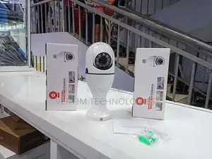 Wifi Smart Net Dual Bulb PTZ Camera Full Color With Night Vision