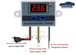 Incubator Digital Temperature Controller Thermostat Switch Xh-W3001