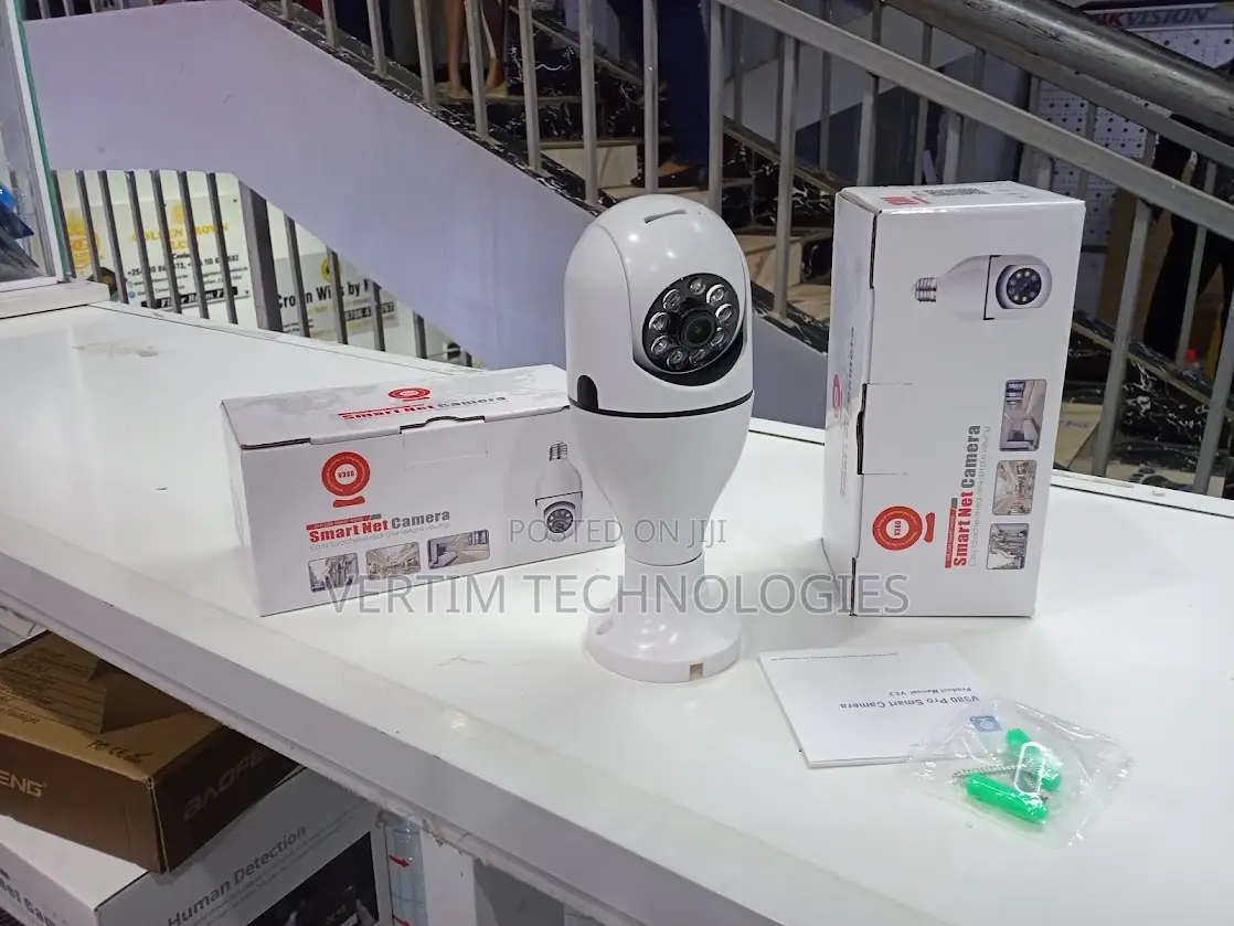Quality One Lens Bulb Camera V380 Bulb Wifi PTZ Camera