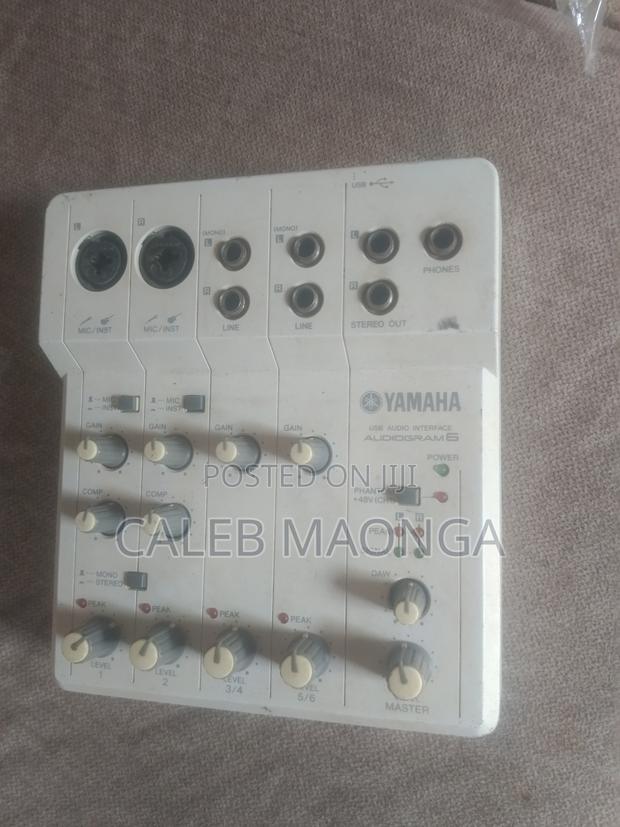 Original Yamaha Audiogram6 Usb Studio Interface and Midi - thumbnail 4