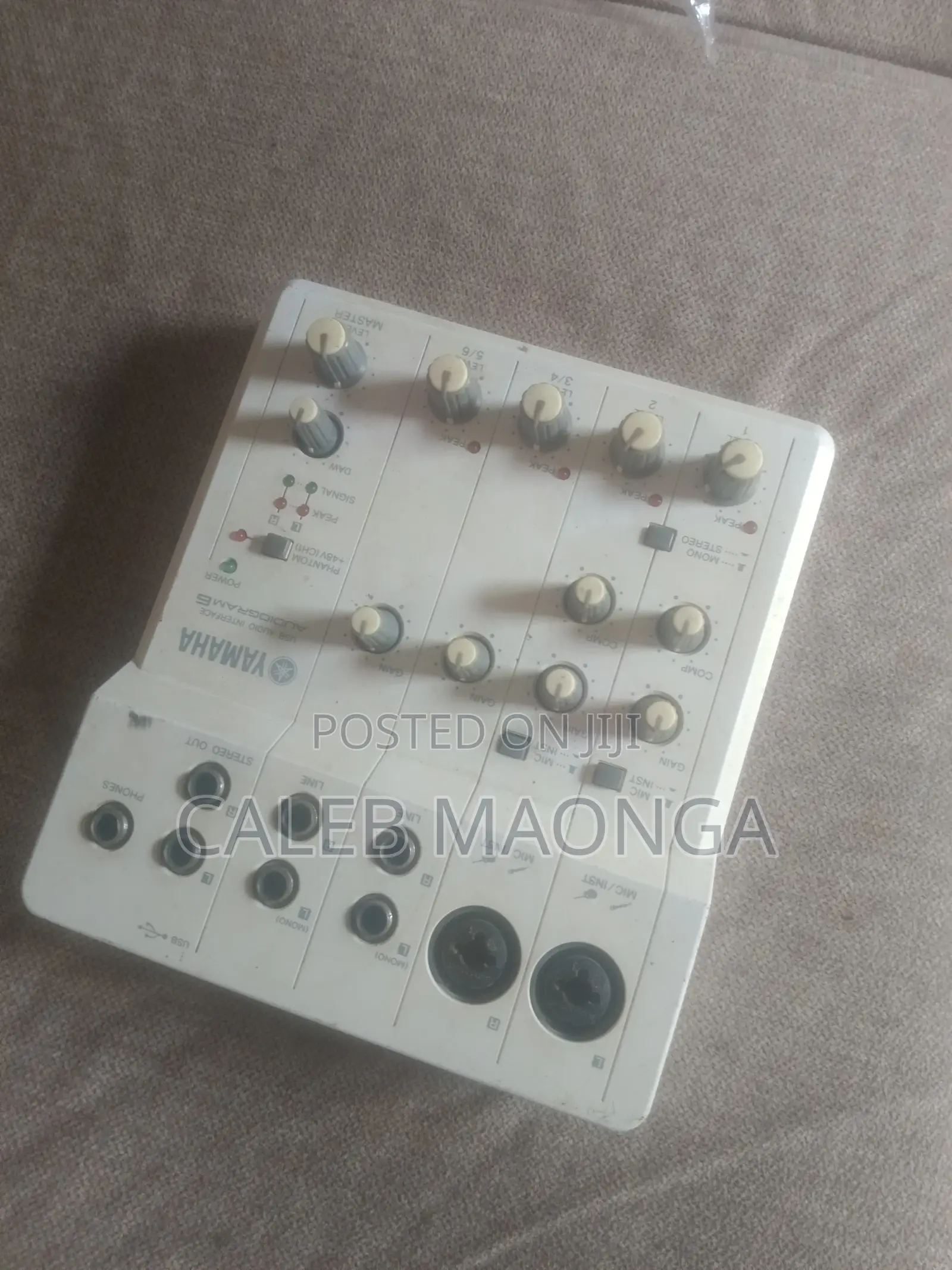 Original Yamaha Audiogram6 Usb Studio Interface and Midi