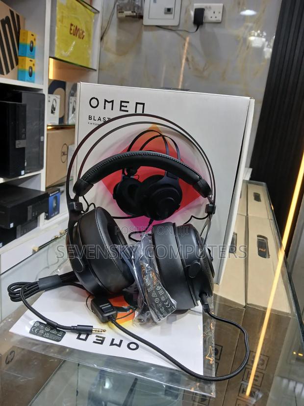 Hp Omen Blast Gaming Headset Wired Deep Bass Noise-Cancelling Mic
