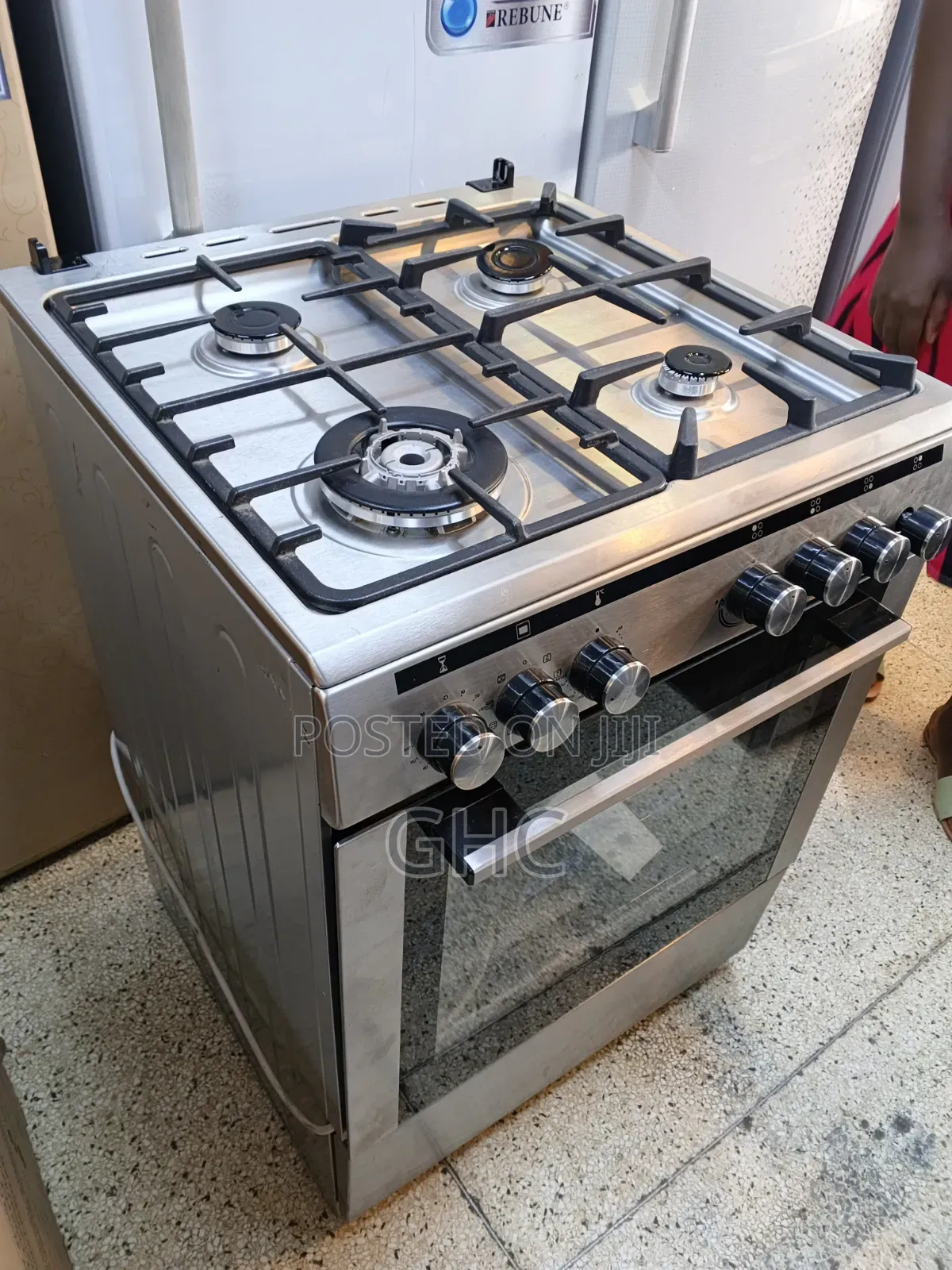 Ramtons 4 Burners Cooker (With Electric Oven)