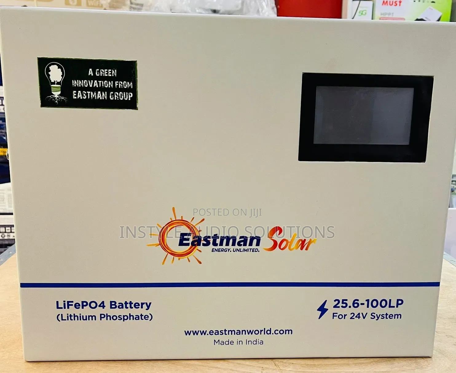 Eastman Solar 24v - 100ah Lithium Ion Lifepo4 Solar Battery
