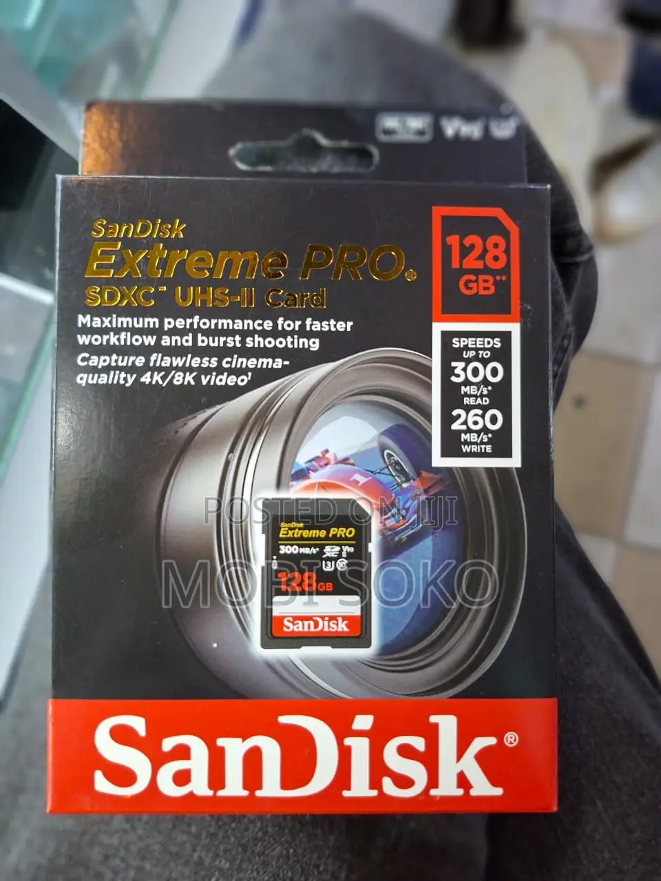 Sandisk 128gb Extreme Pro Uhs-I SDXC Memory Card