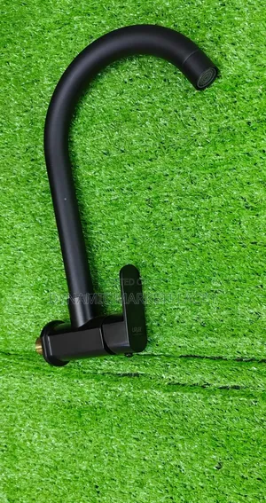 Lirlee Black Kitchen Mixer Tap