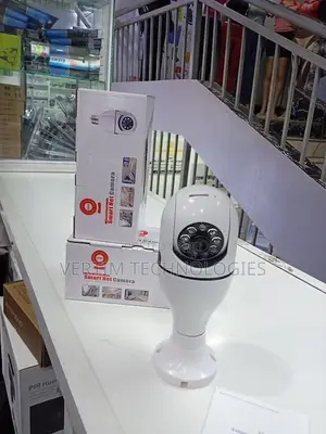 PTZ Bulb Camera 1080p Auto Rotating Wifi CCTV in Kenya